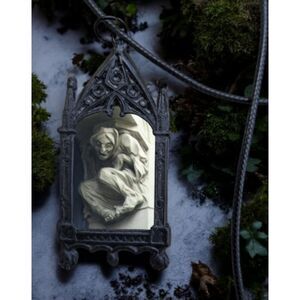 Stone Woman Notre Dame Cathedral Pendant